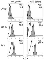 CD274 (PD-L1, B7-H1) Antibody in Flow Cytometry (Flow)