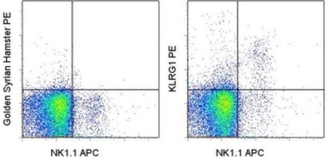 KLRG1 Antibody in Flow Cytometry (Flow)