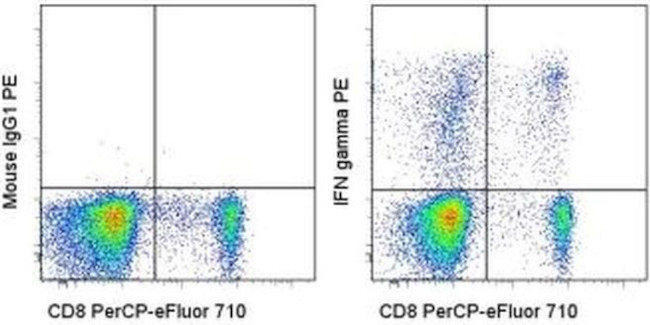 IFN gamma Antibody in Flow Cytometry (Flow)