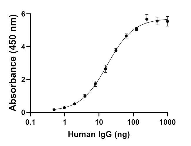 Human IgG (H+L) Secondary Antibody in ELISA (ELISA)