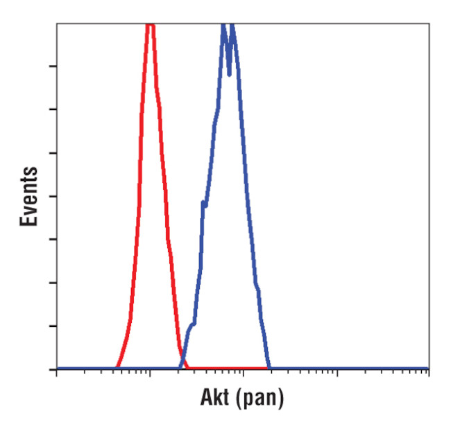 AKT Pan Antibody in Flow Cytometry (Flow)