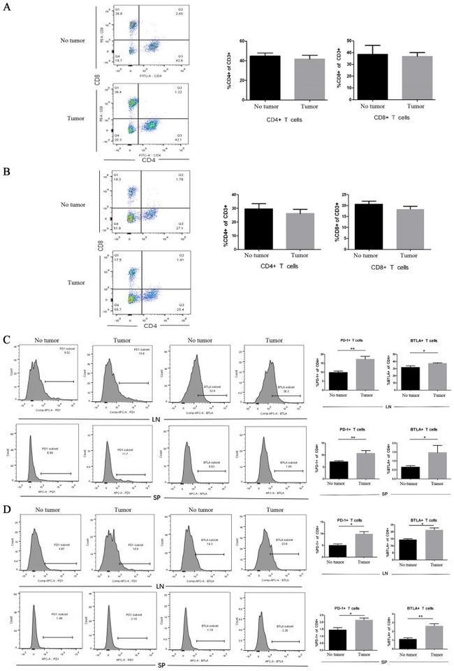 CD279 (PD-1) Antibody in Flow Cytometry (Flow)