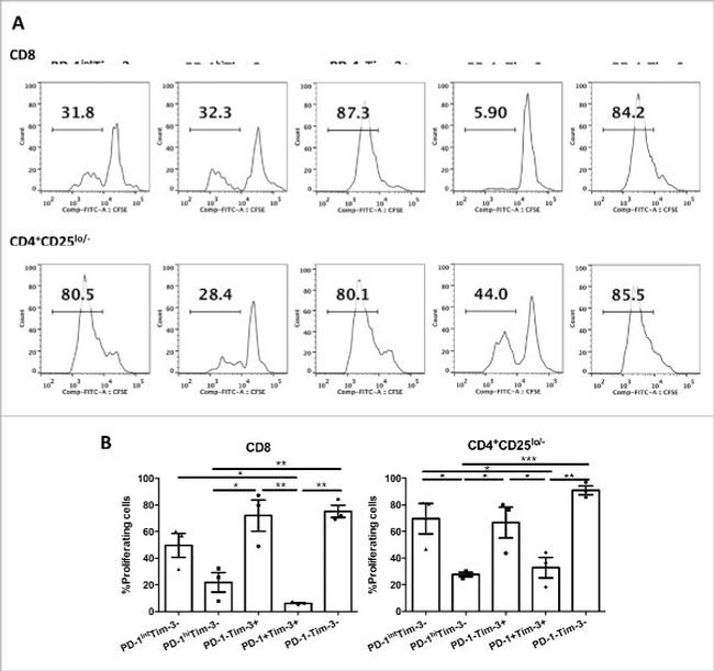 CD279 (PD-1) Antibody in Flow Cytometry (Flow)